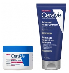 CeraVe Routine Baume Hydratant 340 g + Pommade R&eacute;paratrice 88 ml 