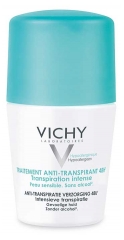 Vichy D&eacute;odorant Anti-Transpirant Sans Parfum 48H Roll-On 50 ml