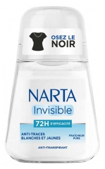 Narta Anti-Transpirant Invisible Anti-Traces Blanches et Jaunes 72H 50 ml
