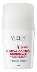 Vichy Clinical Control Sensitive D&eacute;transpirant D&eacute;odorant Extr&ecirc;me 4 Jours Roll-On 50 ml
