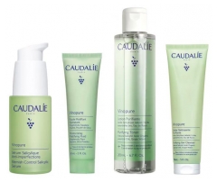Caudalie Vinopure Routine Anti-Imperfections S&eacute;rum 30 ml + Fluide Matifiant + 60 ml