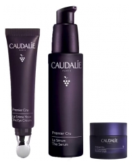 Caudalie Premier Cru Routine Anti-&Acirc;ge Global Riche La Cr&egrave;me Yeux 15 ml + S&eacute;rum 30 ml + La Cr&egrave;me Riche 50 ml