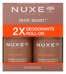 Nuxe Men D&eacute;odorant Protection 24H [Boost] Lot de 2 x 50 ml