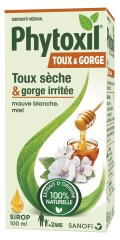 Sanofi Phytoxil 2 en 1 Sirop Toux & Gorge - 100 ml