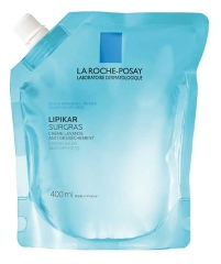 La Roche-Posay Lipikar Surgras Cr&egrave;me Lavante Anti Dess&egrave;chement &Eacute;co Recharge de 400 ML