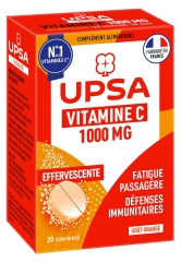 UPSA Vitalit&eacute; Vitamine C 1000 mg Comprim&eacute;s Effervescents Go&ucirc;t Orange