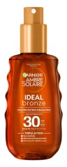 Garnier Ambre Solaire Ideal Bronze Huile Protectrice Visage & Corps SPF30 150 ml