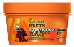 Garnier Fructis Hair food Papaye Masque R&eacute;parateur Cheveux Ab&icirc;m&eacute;s 320 ml