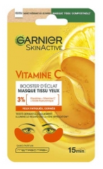 Garnier SkinActive Vitamine C Booster d'&Eacute;clat Masque Tissu Yeux 5 g