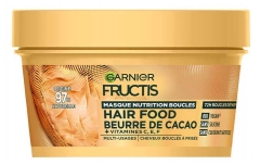 Garnier Fructis Hair Food Beurre de Cacao Masque Nutrition Boucles Cheveux Boucl&eacute;s &agrave; Fris&eacute;s 320 ml