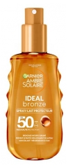 Garnier Ambre Solaire Ideal Bronze Lait Spray Protecteur SPF50 150 ml