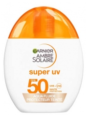 Garnier Ambre Solaire Super UV Aqua Fluide Teint&eacute; SPF50 40 ml