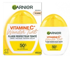 Garnier SkinActive Vitamine C Wonder Tint Fluide Perfecteur Teint&eacute; SPF50+ 40 ml