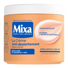 Mixa La Cr&egrave;me Anti-Dess&egrave;chement Peaux S&egrave;ches 400 ml