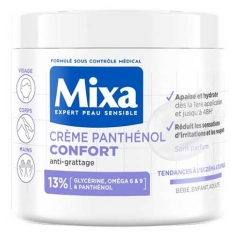 Mixa Cr&egrave;me Panth&eacute;nol Confort Peaux &agrave; Tendance &agrave; l'Ecz&eacute;ma Atopique 400 ml
