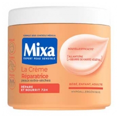 Mixa La Cr&egrave;me R&eacute;paratrice Peaux Extra-S&egrave;ches 400 ml