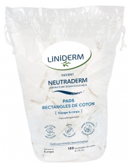 Neutraderm Pads Rectangles de Coton 180 Unit&eacute;s