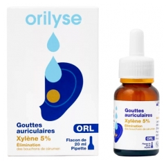 IBSA Orilyse Gouttes Auriculaires &Eacute;limination Bouchon de C&eacute;rumen 20 ml