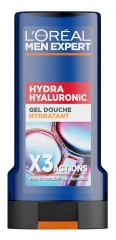 L'Or&eacute;al Paris Men Expert Hydra Hyaluronic Gel Douche Hydratant Corps Triple Actions 300 ML