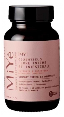 MiY&eacute; [MY] Essentiels Flore Intime et Intestinale 30 Jours 60 G&eacute;lules