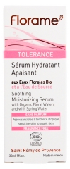 Florame Tol&eacute;rance S&eacute;rum Hydratant Apaisant Peaux Sensibles &agrave; Tendance Atopique Bio 30 ml