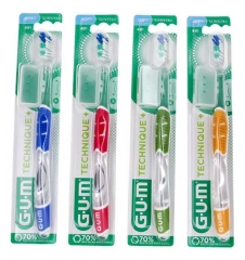GUM Brosse &agrave; Dents Souple Technique+ 491