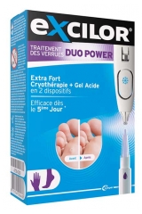 Excilor Traitement des Verrues Duo Power Pieds et Mains