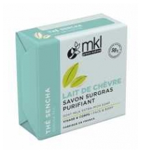 MKL Green Nature Th&eacute; Sencha Lait de Ch&egrave;vre Savon Surgras Purifiant Visage et Corps 100 g