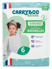 Carryboo Couches Naturelles Taille 6 (16-30Kg) X34