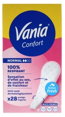 Vania Confort Prot&egrave;ge-Slips Multi-Formes Normal Fresh 28 Prot&egrave;ge-Lingeries