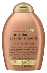 Ogx Apr&egrave;s-Shampoing K&eacute;ratine du Br&eacute;sil Cheveux Boucl&eacute;s 385 ml