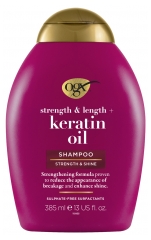 Ogx Shampoing Huile de K&eacute;ratine Cheveux Ab&icirc;m&eacute;s & Cassants 385 ml