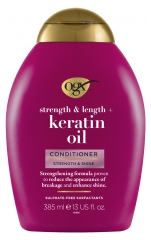 Ogx Apr&egrave;s Shampooing Huile de K&eacute;ratine - Cheveux Ab&icirc;mes & Cassants - 385 ml