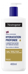 Neutrogena Hydratation Profonde Lait Enrichi en Huile Flacon-Pompe 400 ml