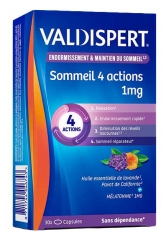 Valdispert M&eacute;latonine 1 mg Sommeil 4 Action 30 Comprim&eacute;s