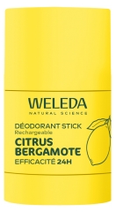 Weleda D&eacute;odorant Stick Rechargeable Citrus Bergamote 24H 50 g
