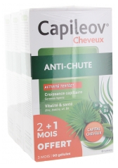 Nutreov Capileov Cheveux Anti-Chute Croissance Capillaire Lot de 3 x 30 G&eacute;lules