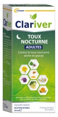Clariver Solution buvable Toux Nocturne Adultes 150 ml