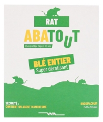 Abatout Rodonticides Rat Bl&eacute; Entier 7 Sachets-Doses 140 g
