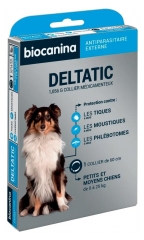 Biocanina Collier Deltatic 1,056 g pour Petits et Moyens Chiens 1 collier de 60 cm