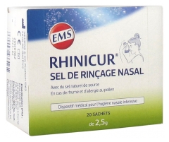 Rhinicur Sel de Rin&ccedil;age Nasal Sachet 20 x 2,5 g
