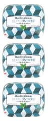 Superwhite Lot de 3 x 50 Pastilles Menthe Glaciale