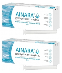 Effik Ainara Gel hydratant vaginal Lot de 2 x 30 g