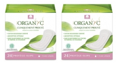 Organyc Prot&egrave;ge-slips 2 x 24 en pochettes individuelles