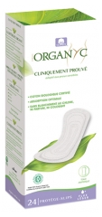 Organyc Prot&egrave;ge-Slips Coton Bio Gots Extra Fin Vrac Bte 24