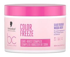 Schwarzkopf Professional Bonacure Color Freeze Masque Argent Complexe Booster de Soin 500 ml