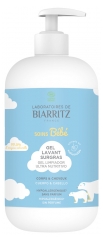 Laboratoires de Biarritz B&eacute;b&eacute; Gel Lavant Surgras Corps & Cheveux Sans Parfum Bio 500 ml