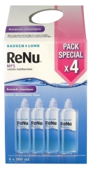 Bausch + Lomb Pack 4 Renu Mps 360 ml