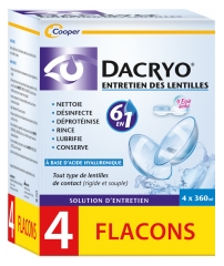 Dacryo Entr Lentilles 360 ml 3+1Off