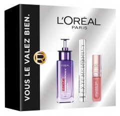 L'Or&eacute;al Paris Coffret Revitalift Filler Hyaluron S&eacute;rum 30 ml + Hyaluron Tint Encre &agrave; L&egrave;vres 5 ml + Extensionist Telescopic Mascara 9,9 ml 